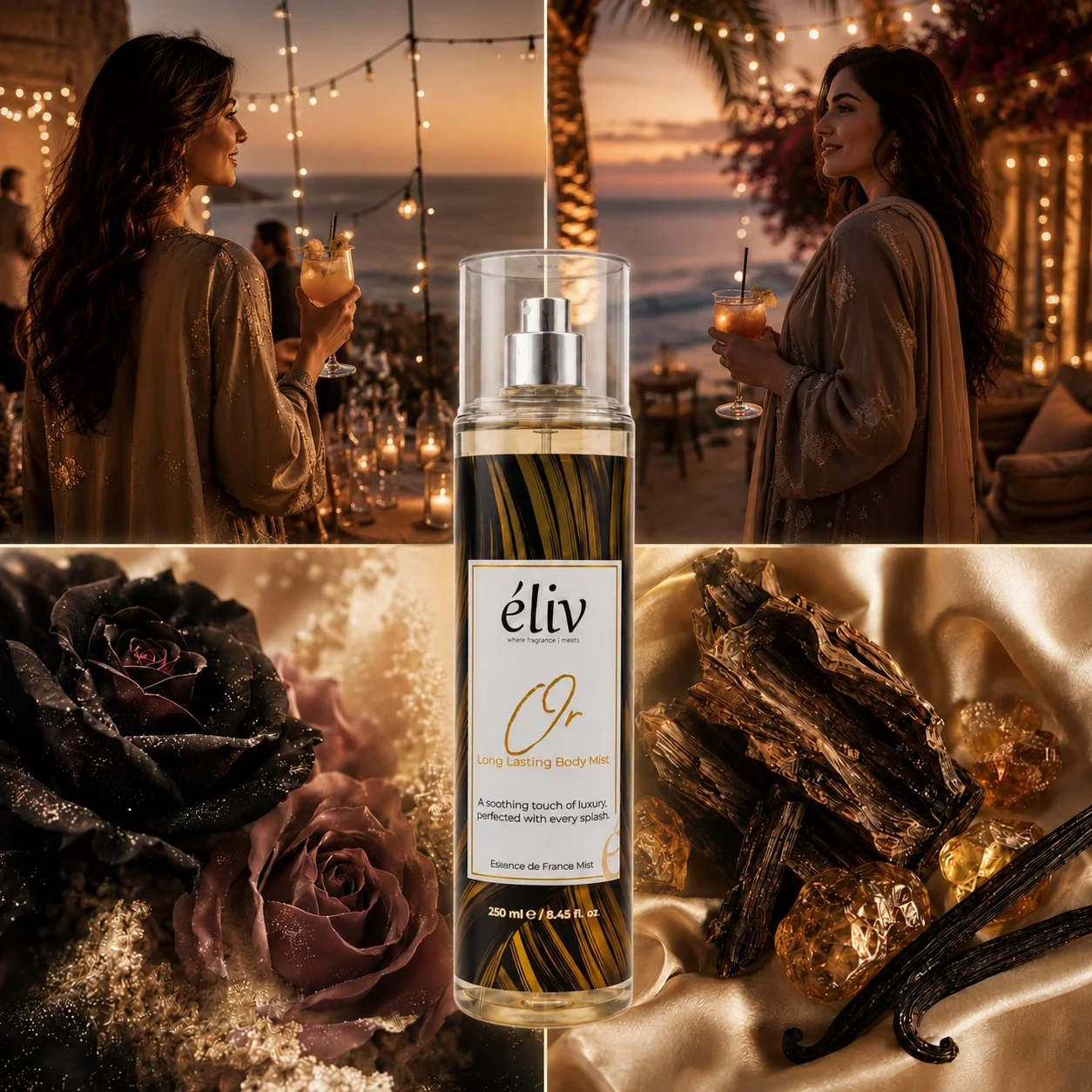 Eliv Or Oud Long Lasting Body Mist Unisex
